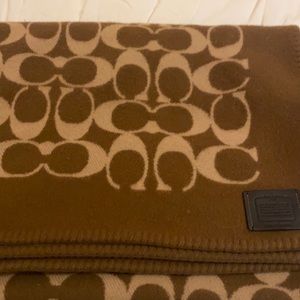 Coach blanket